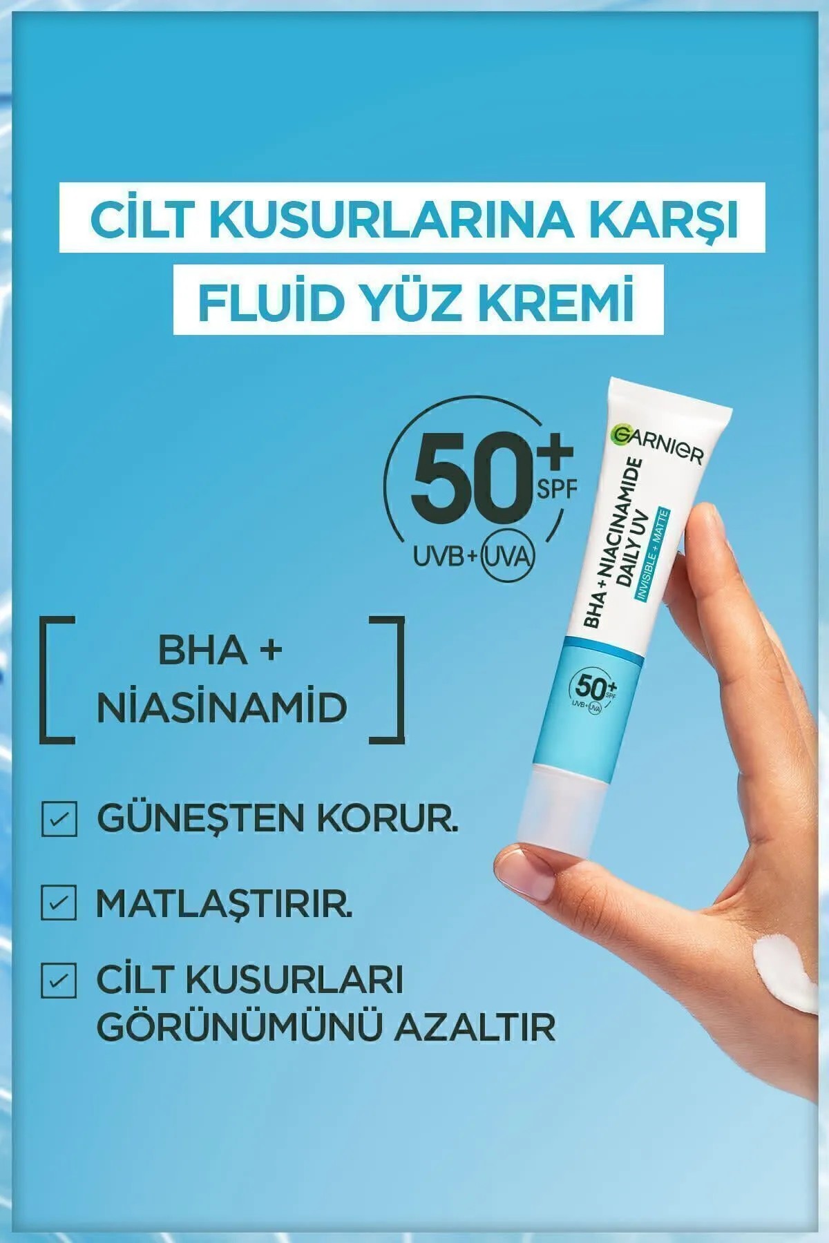 Garnier Niasinamid Güneş Koruyucu Krem 40 mL