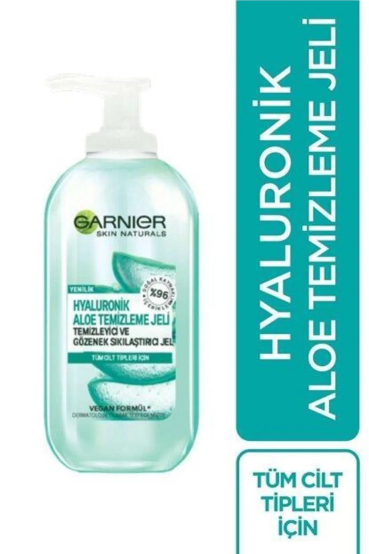 Garnier Hyaluronik Aloe Temizleme Jeli 200 mL