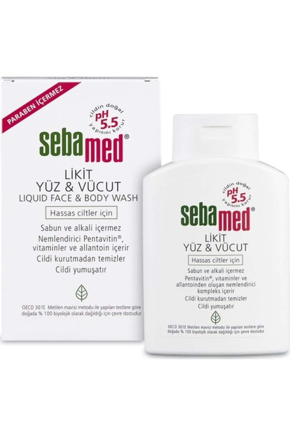 Sebamed Likit Yüz&Vücut Temizleyici 200 mL