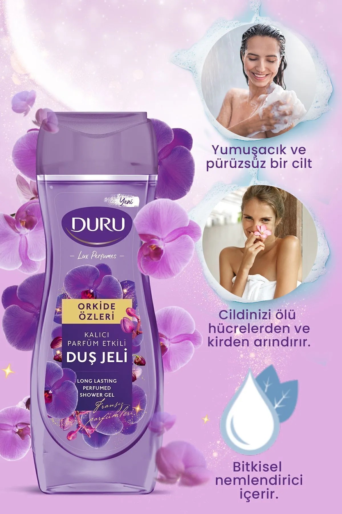 Duru Orkide Özleri Duş Jeli