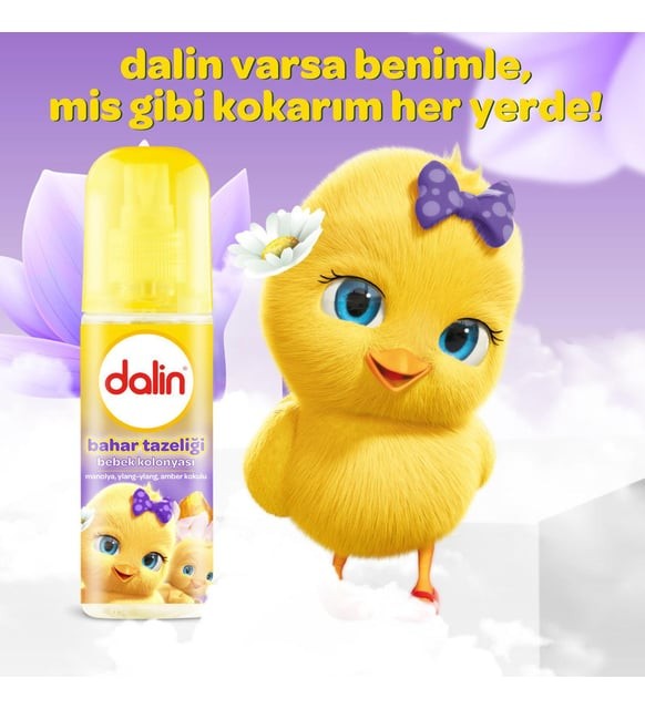 Dalin Bahar Tazeliği Bebek Kolonyası 100 mL