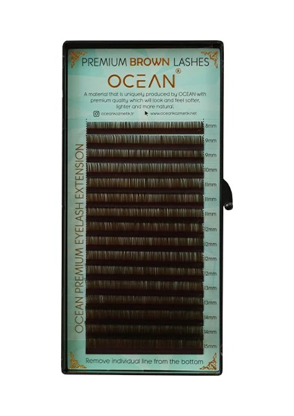 Ocean Brown Eyelash 0,07C