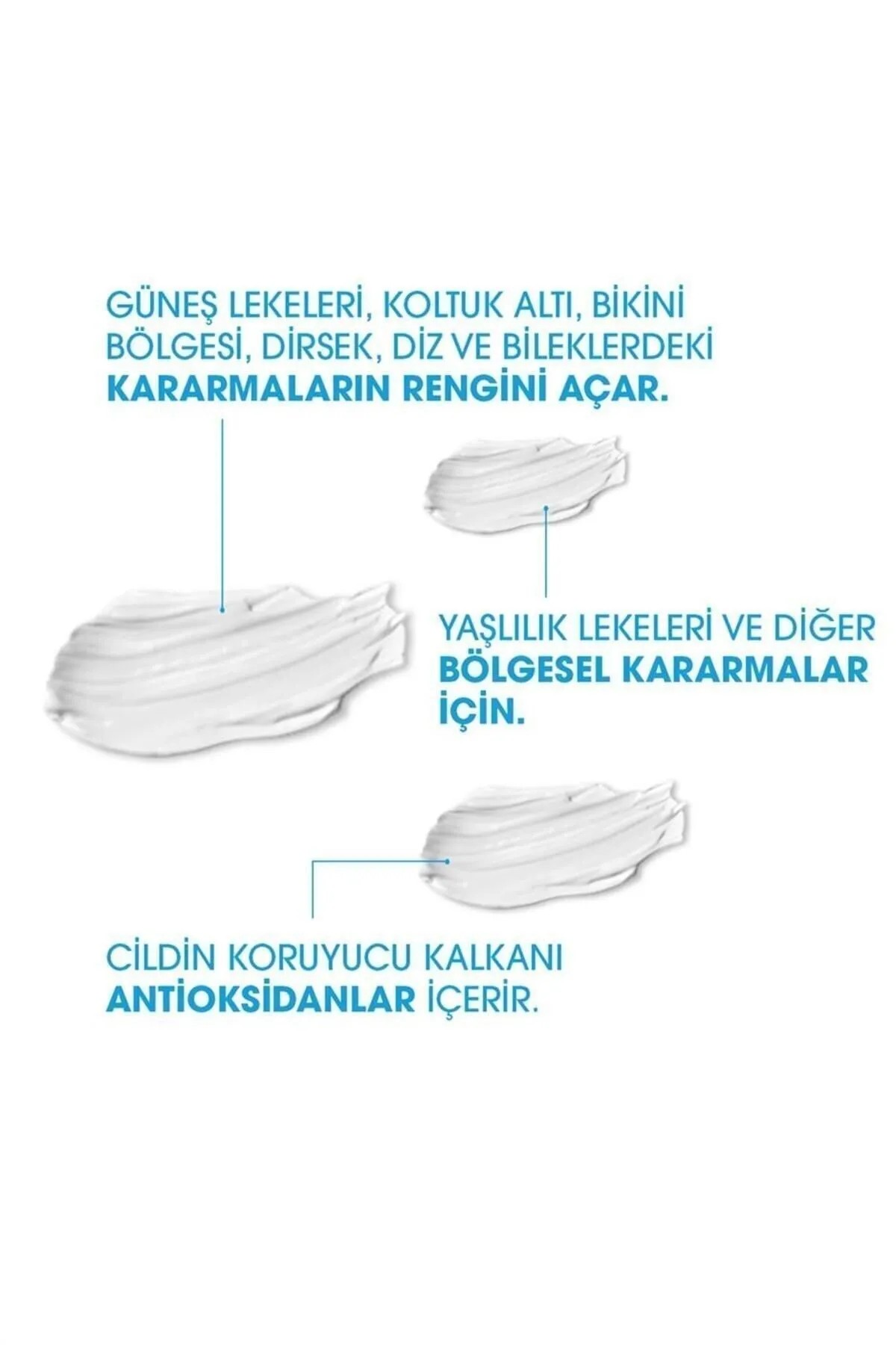  Cilt Beyazlatıcı Renk Açıcı Leke Kremi Vücut Için 60 ml