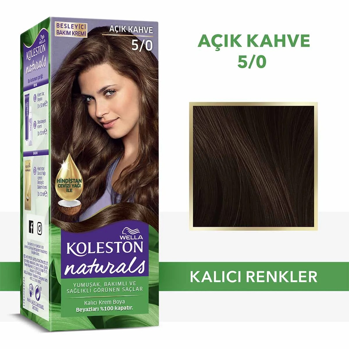 Koleston Naturals Açık Kahve 5/0