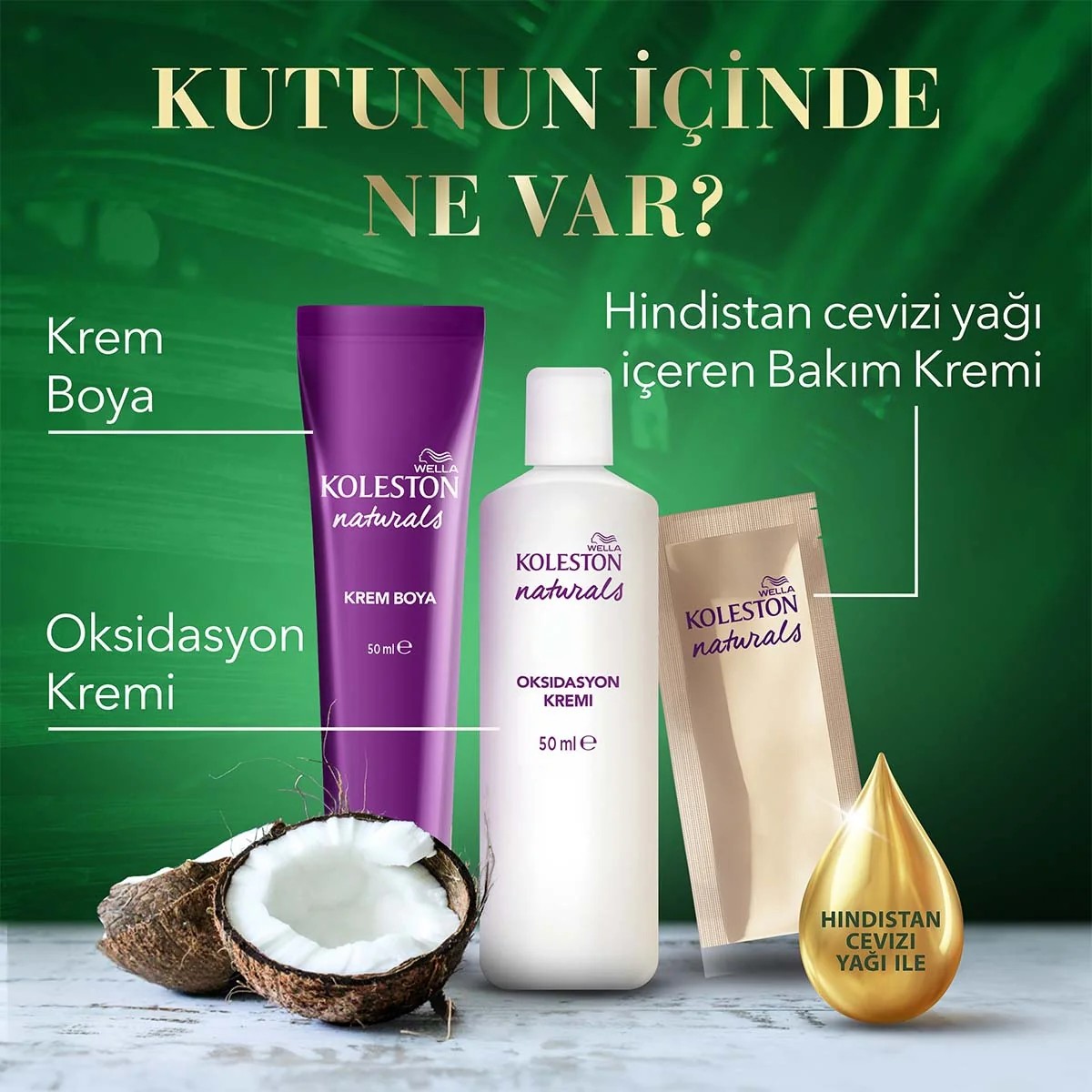 Koleston Naturals Saç Boyası 5 45 Koyu Nar Kızılı