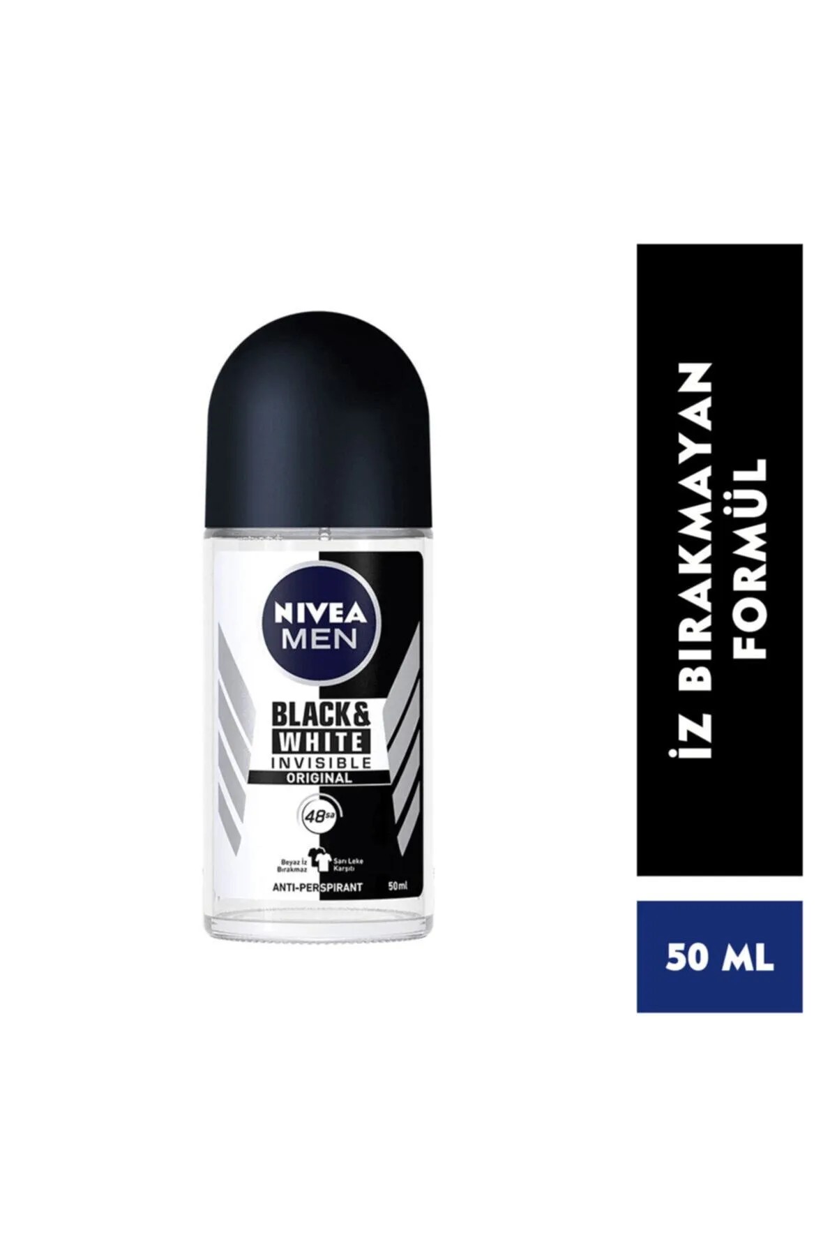 Nivea Black&White Roll On 50 mL