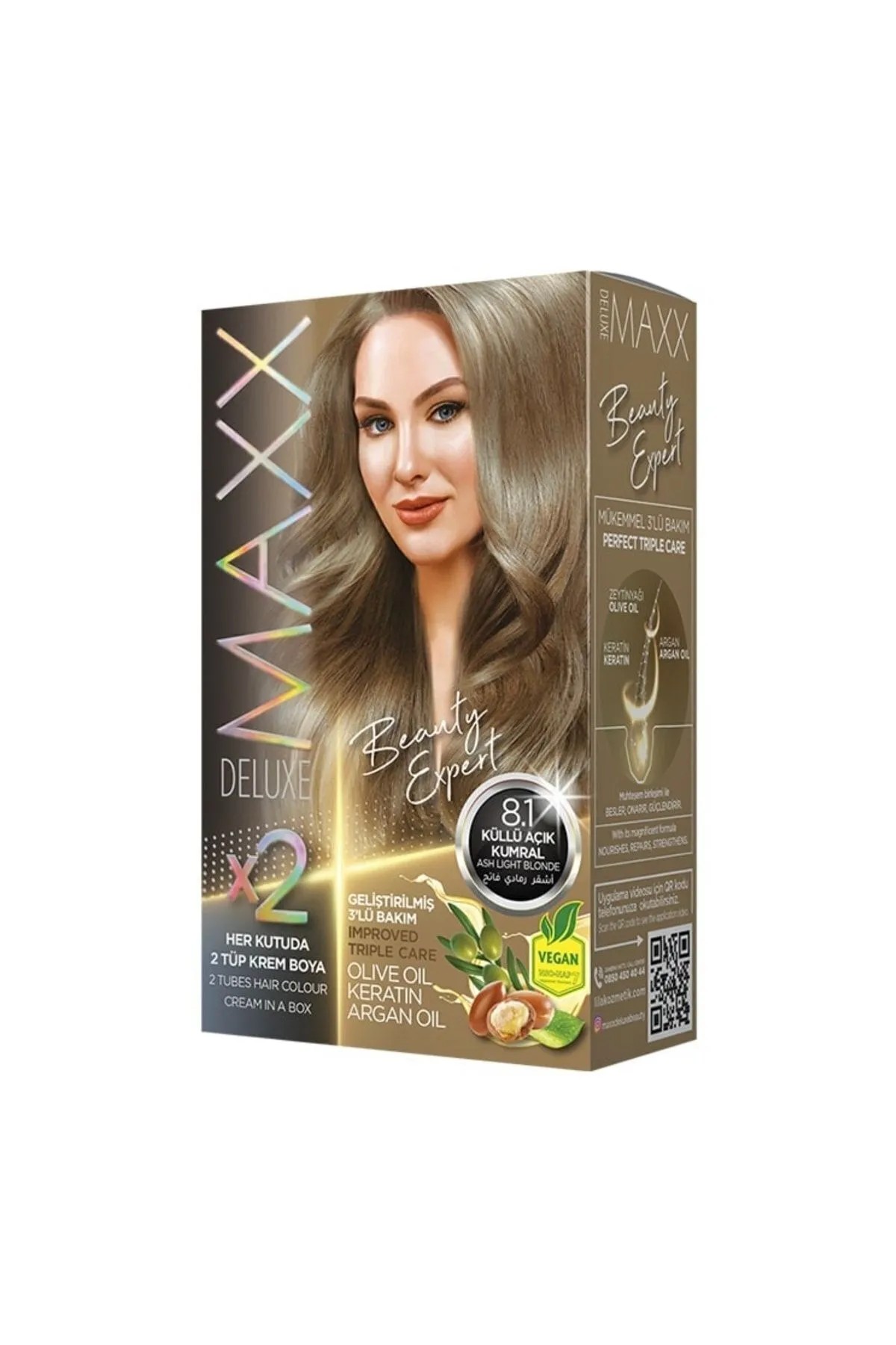 Maxx Deluxe Boya 8,1 Küllü Açık Kumral