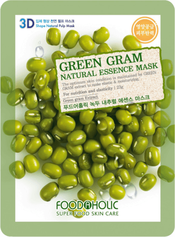 Food Holic Green Gram Kağıt Maske