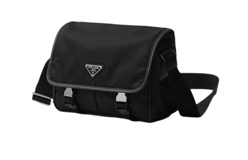 Prada Safety Buckle Shoulder Bag