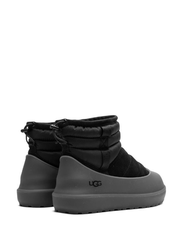 UGG Classic Mini Black Pull-On Weather Boots