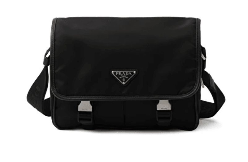 Prada Safety Buckle Shoulder Bag