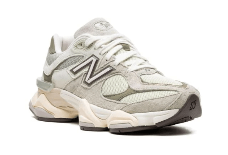 New Balance 9060 Olivine with Lichen Green and Dark Olivine