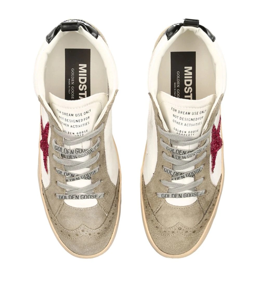 Golden Goose Leather Mid Star