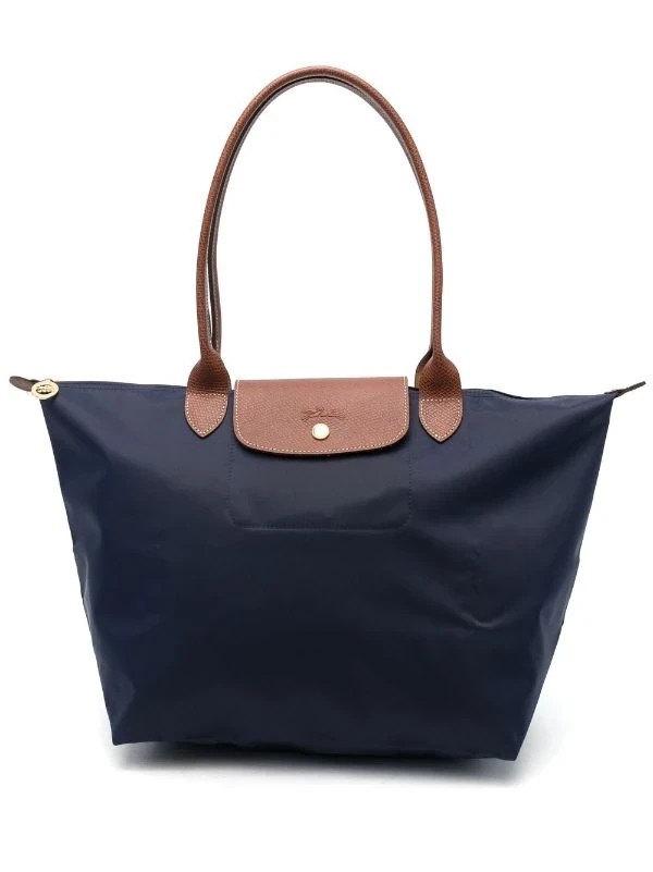 Longchamp Womens Le Pliage Original M Tote Bag - Lacivert