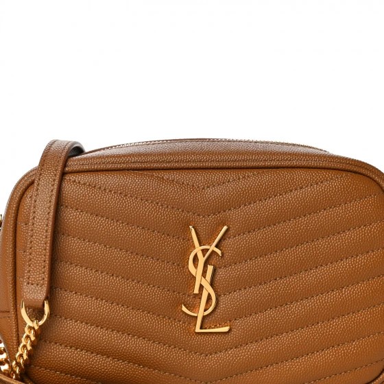 Saint Laurent Lou Quilted Leather Camera Bag