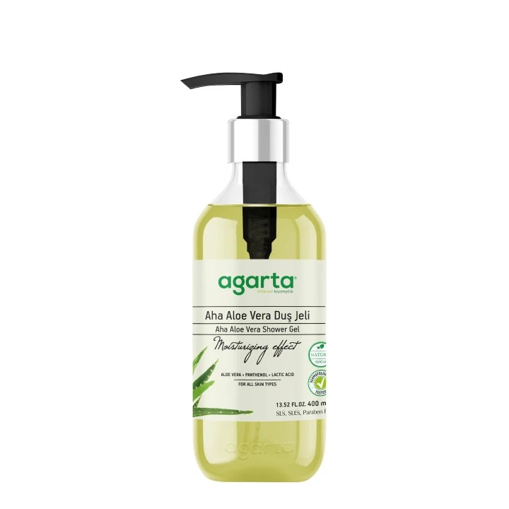 Agarta - Doğal Aha Aloe Vera Duş Jeli 400 ML
