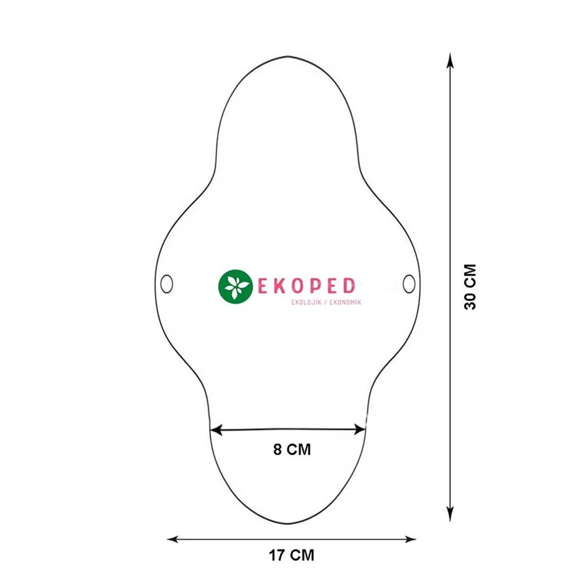 Ekoped - Yıkanabilir Kadın Pedi Gece