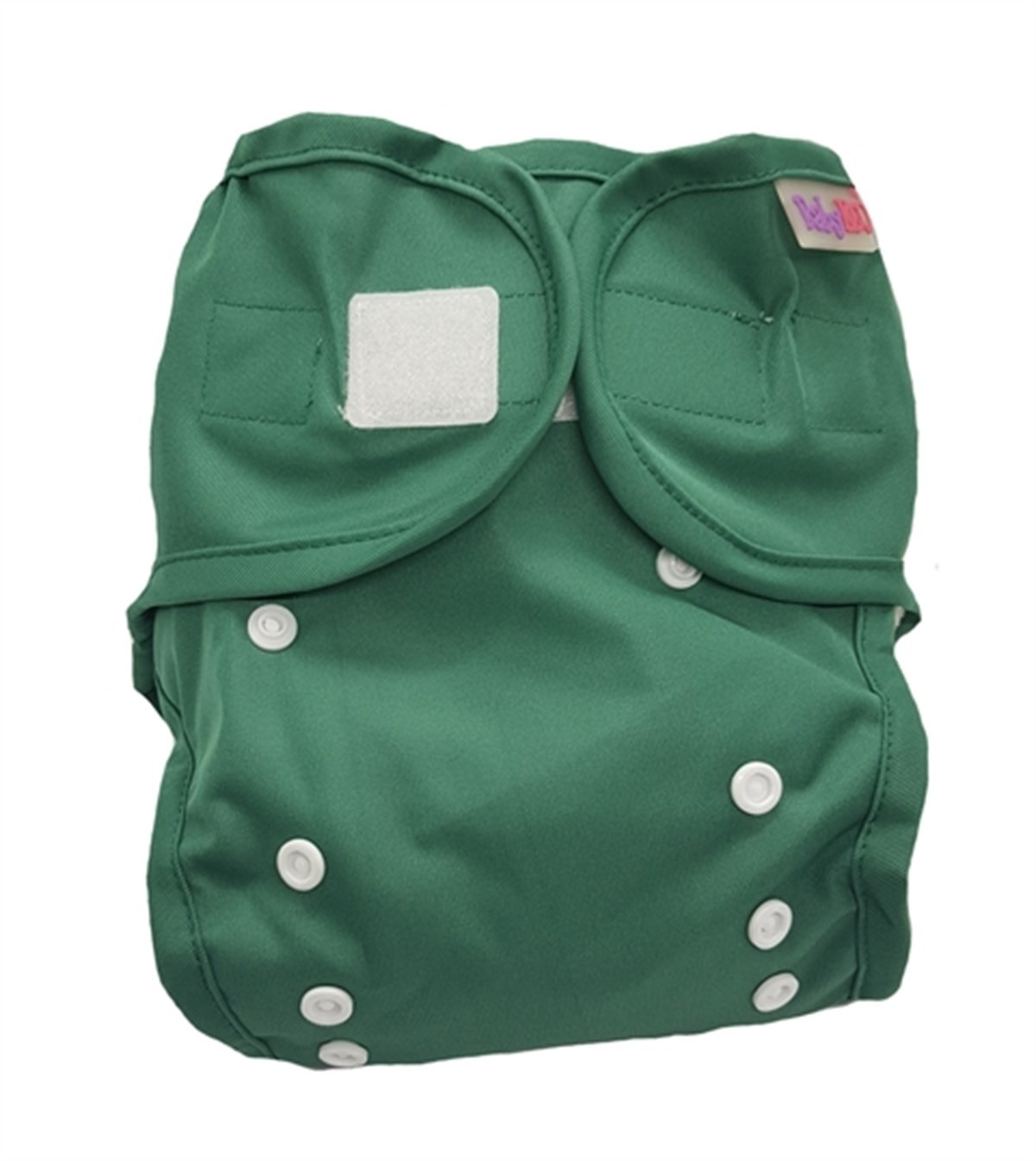 BabyNEO - Yenidoğan Yıkanabilir Bebek Bezi Sızdırmaz Dış Bez Cover - Koyu Yeşil