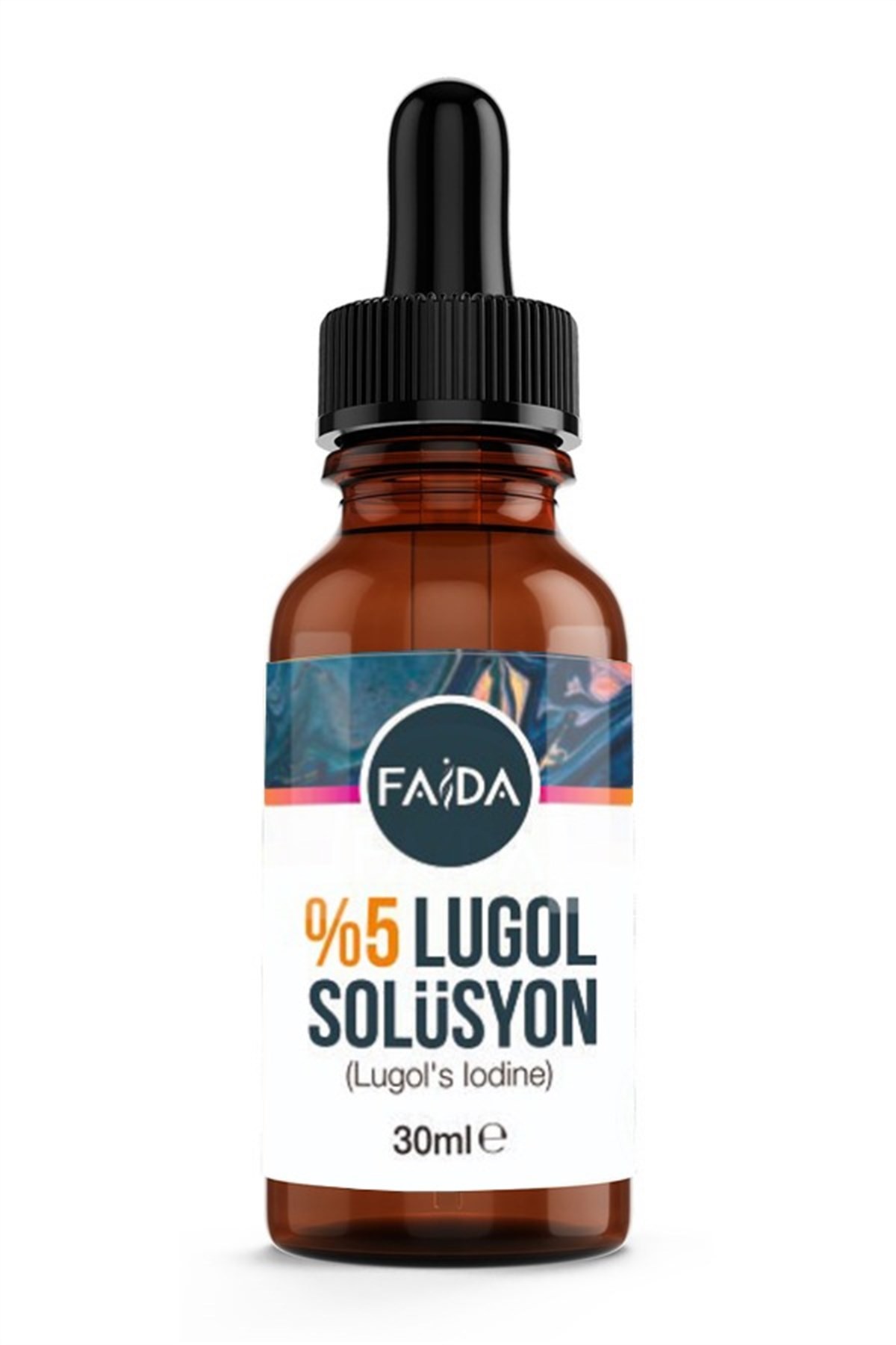 Faida - %5 Lügol Solüsyonu - İyot 30 ML