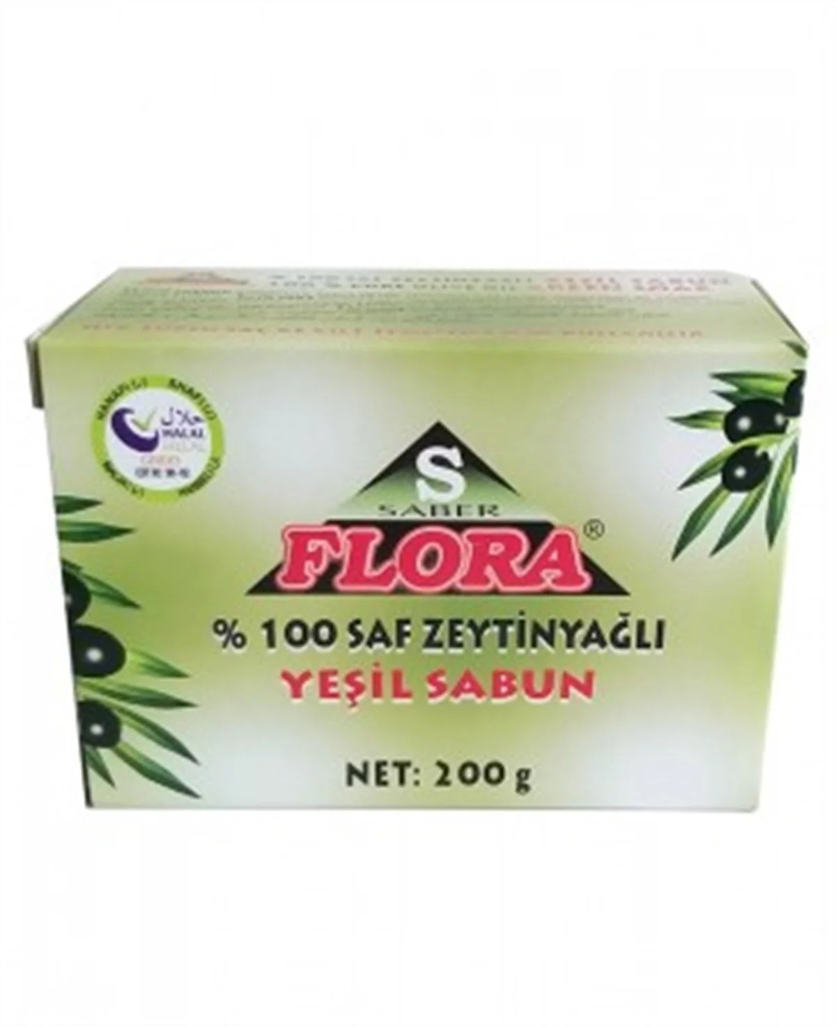 SAB - Flora Zeytinyağlı Sabun 200 Gr