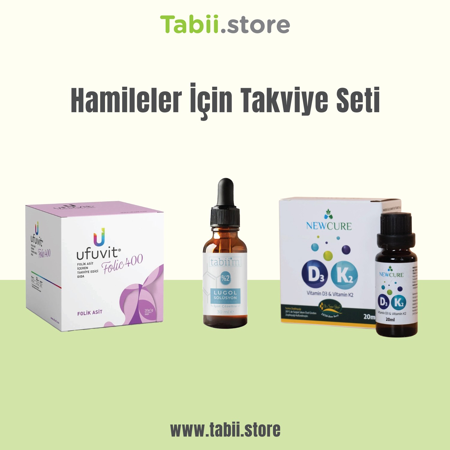 Hamileler İçin Takviye Seti