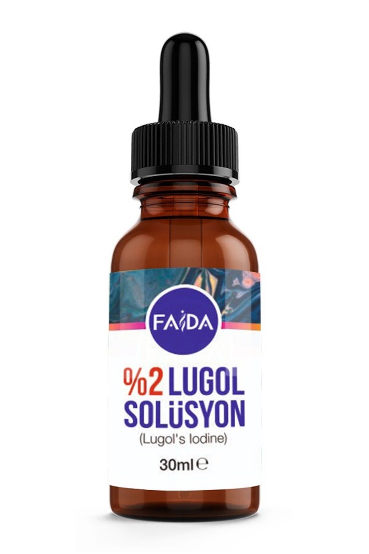 Faida - %2 Lügol Solüsyonu- İyot 30 ML