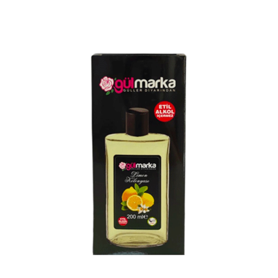 Gülmarka Limon Kolonyası 200 ML Cam Şişe