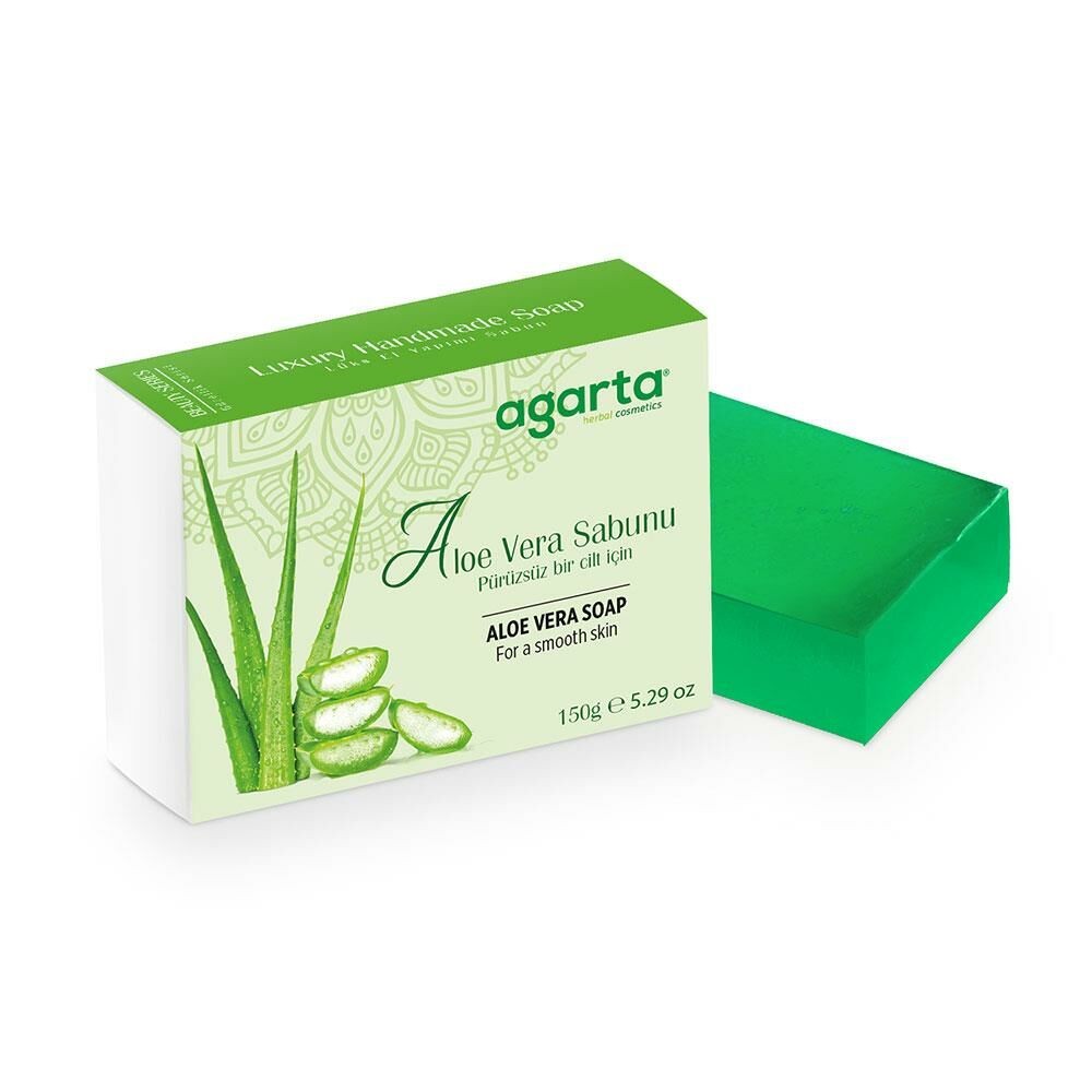 Agarta - Doğal Aloe Vera Sabunu 150 Gr