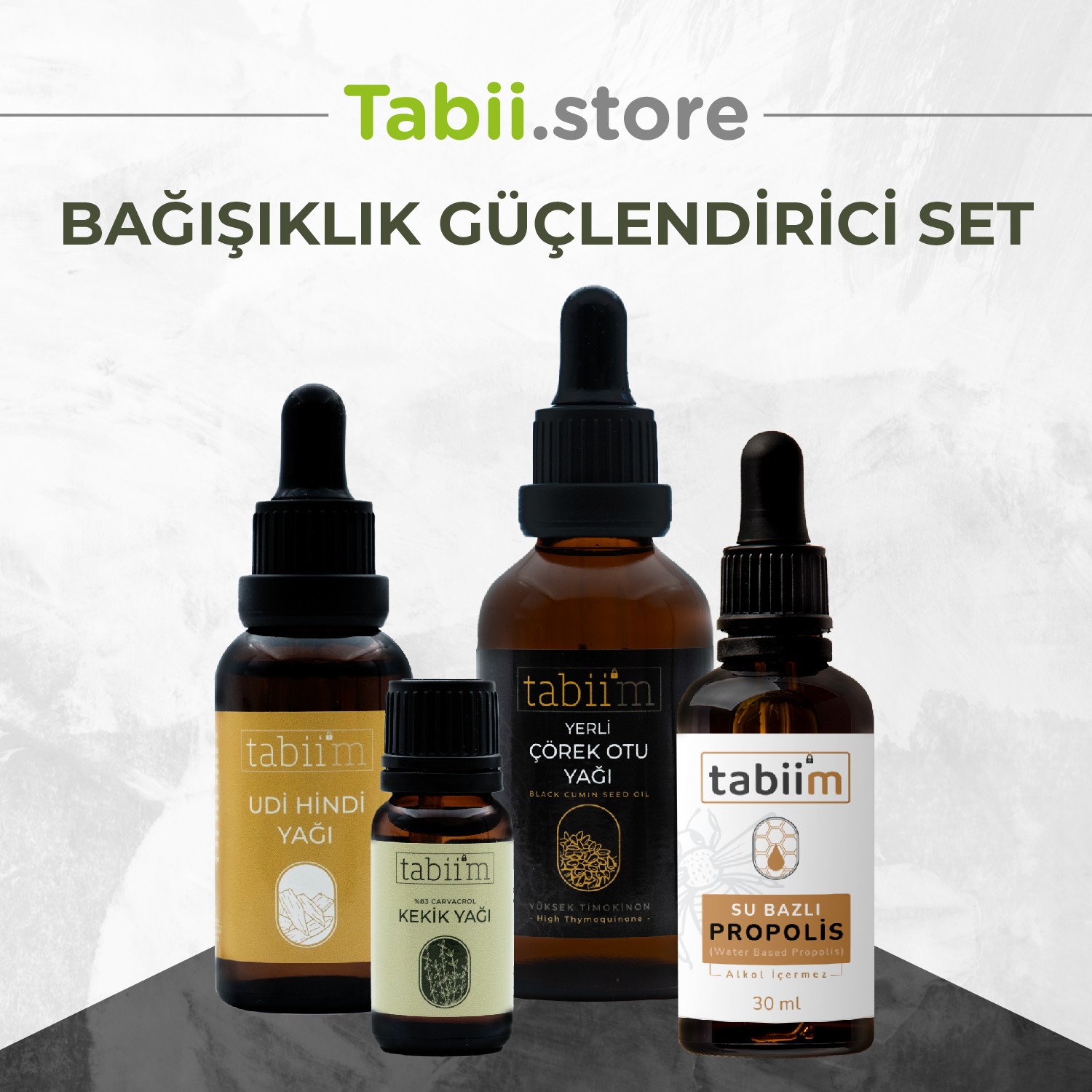 Yetişkin Bağışıklık Güçlendirici Set