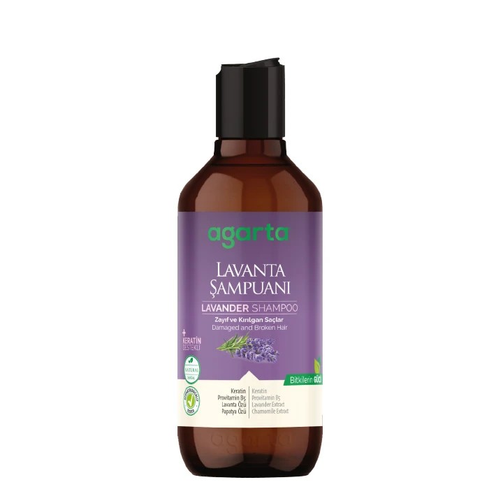 Agarta - Doğal Lavanta Şampuanı 400 ML