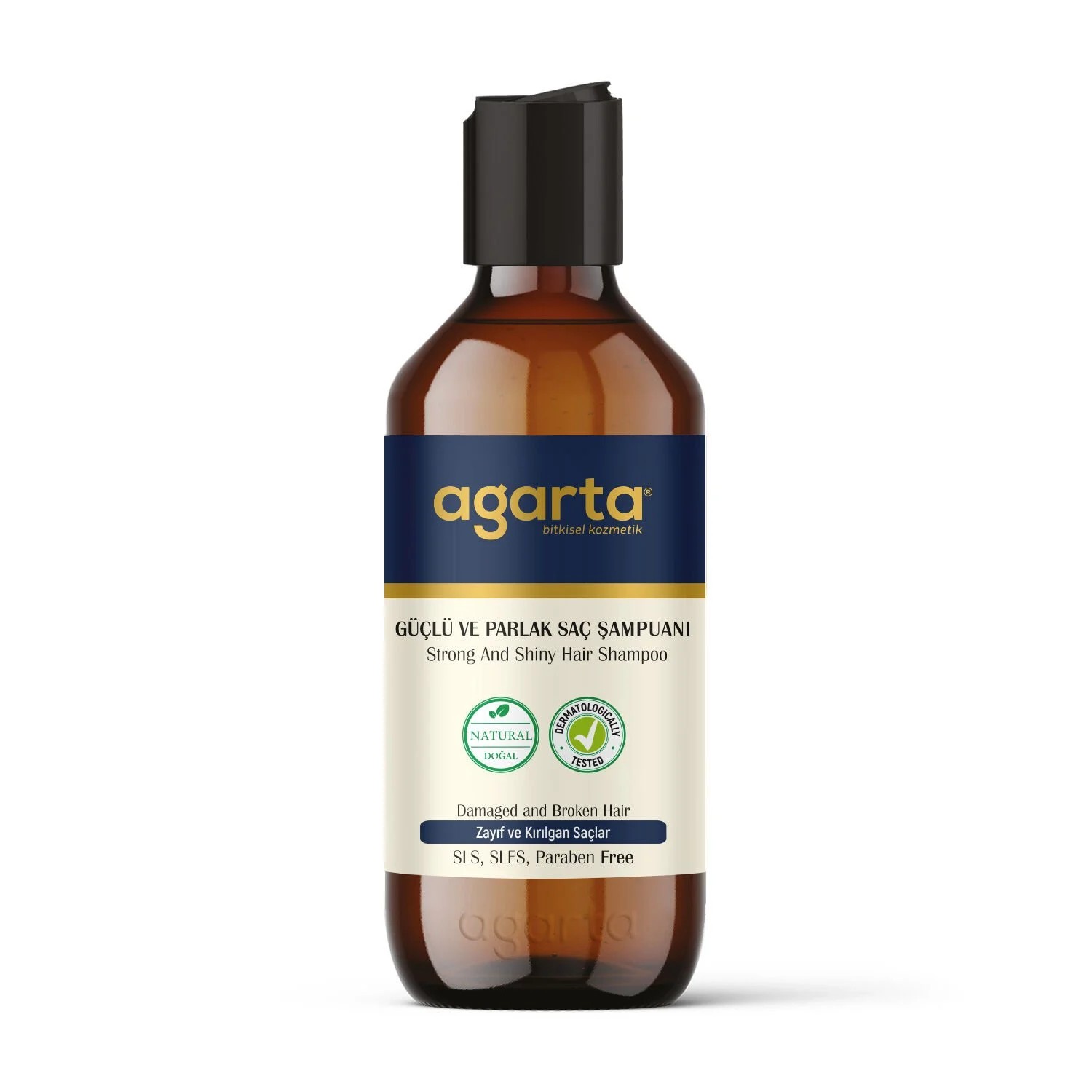 Agarta -  Güçlü ve Parlak Saçlar İçin Doğal Şampuan 400 ML