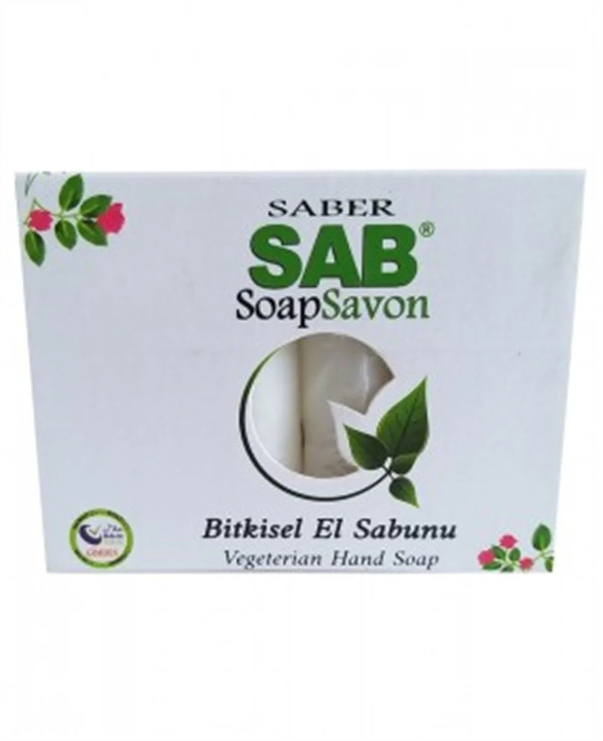 SAB - %100 Bitkisel El Sabunu ( 75gr x 4 adet = 300 Gr )