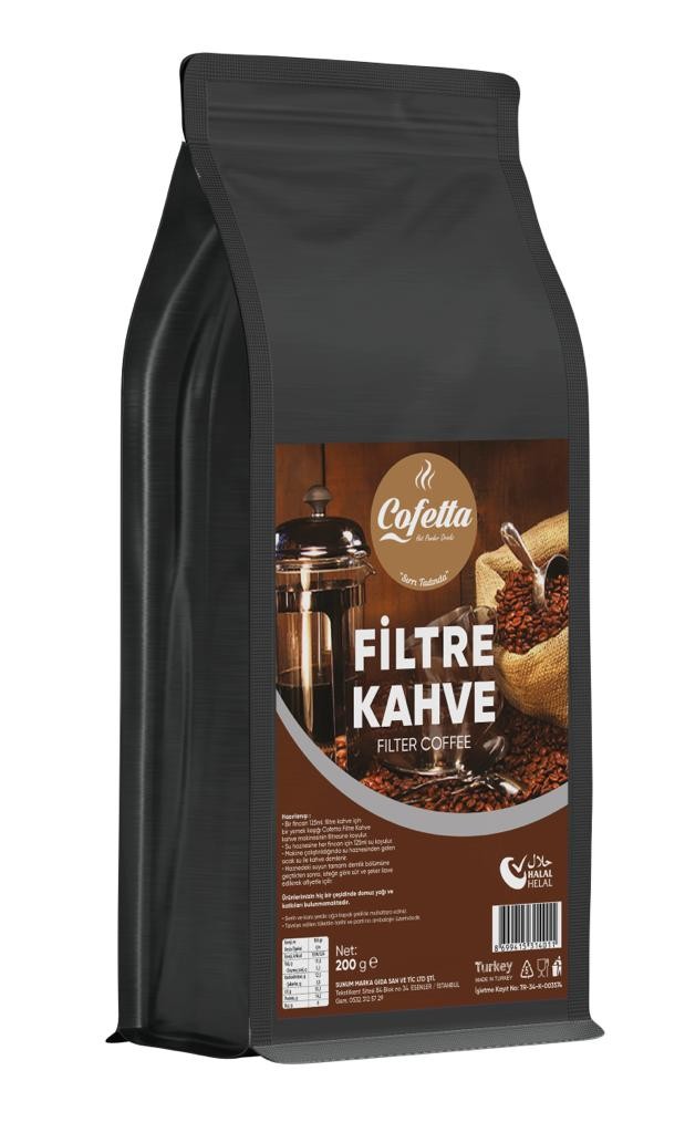 Cofetta - Filtre Kahve 200 Gr