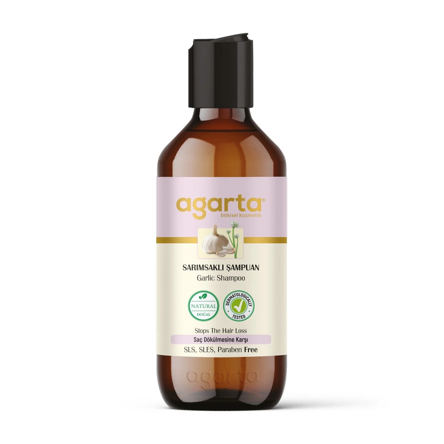 Agarta -  Doğal Sarımsaklı Şampuan 400 ML