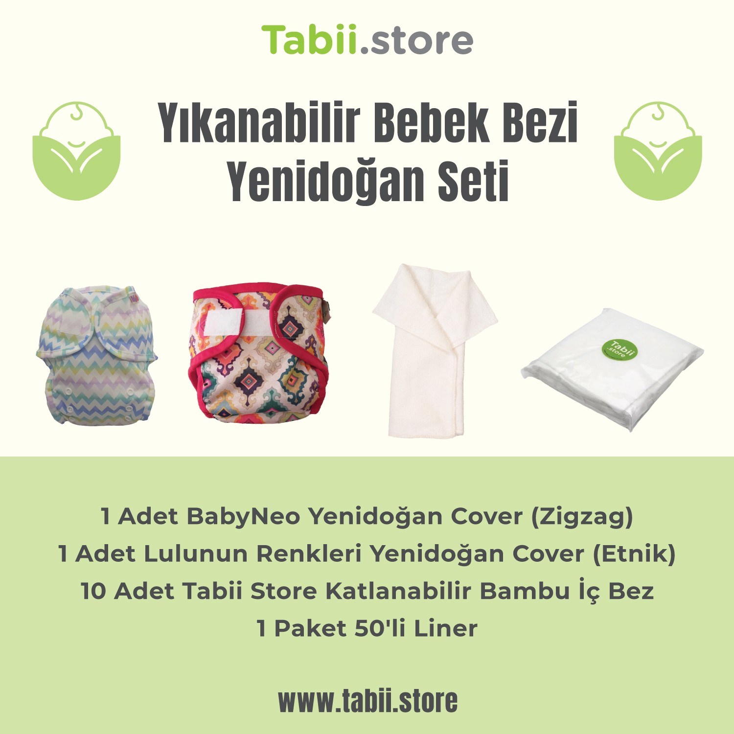 Tabii Store - YBB Yenidoğan Seti