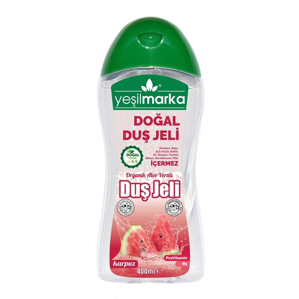 Yeşilmarka Doğal Duş Jeli 400 ML - Karpuz