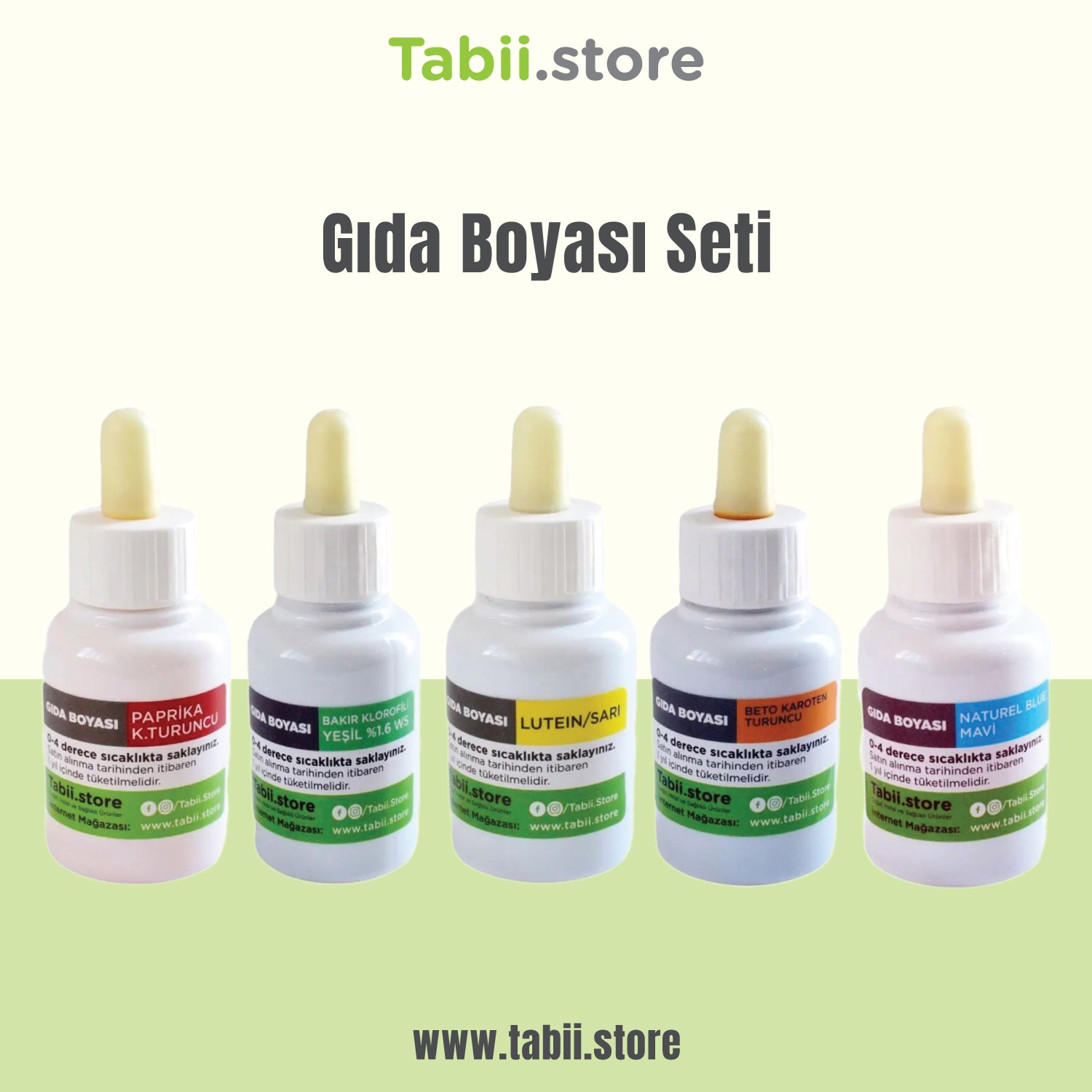 Gıda Boyası Seti