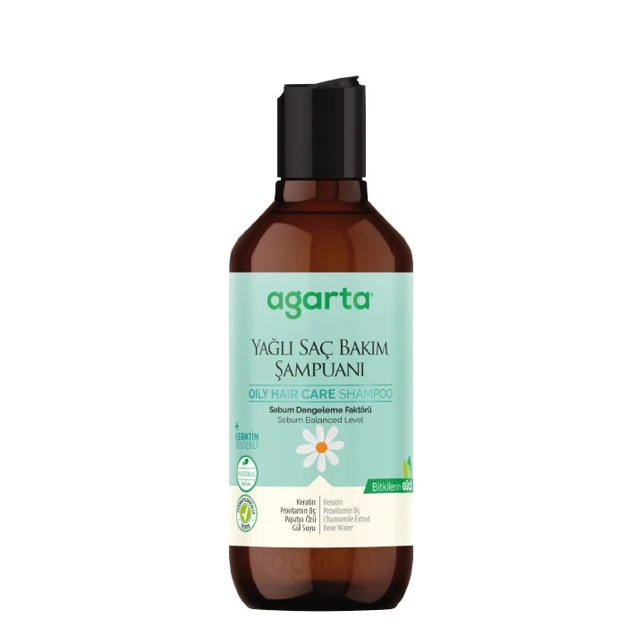 Agarta - Doğal Yağlı Saç Bakım Şampuanı 400 ML