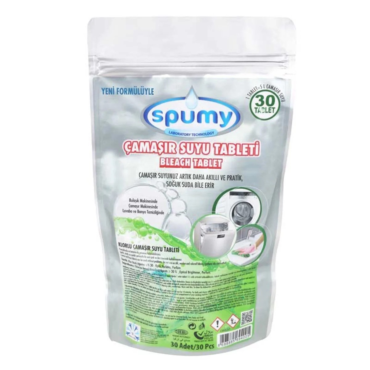 Spumy - Çamaşır Suyu Tableti 30 Adet
