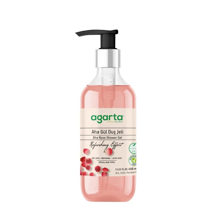 Agarta - Doğal Aha Gül Duş Jeli 400 ML