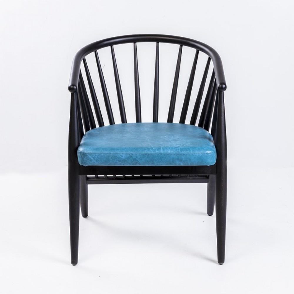 BELUGA BLACK WOODEN CHAIR