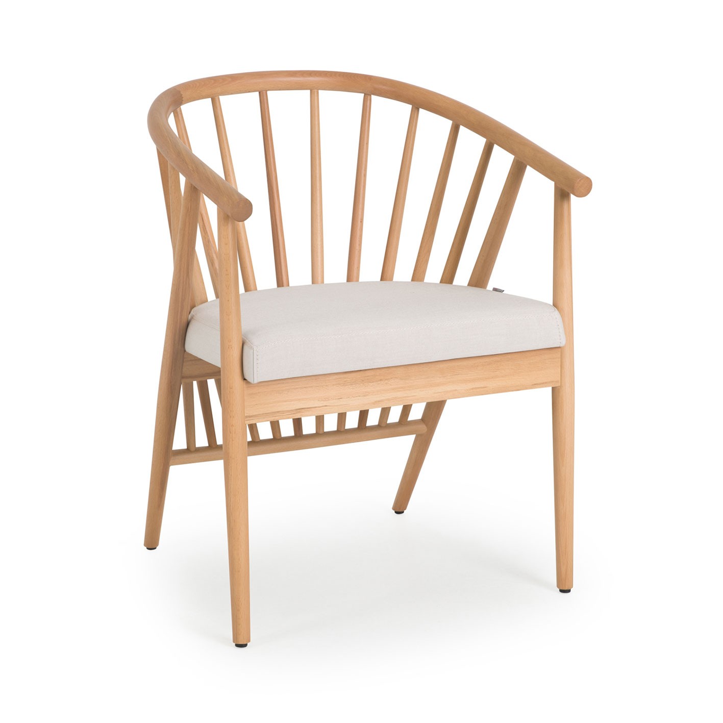 BELUGA NATURAL WOODEN CHAIR