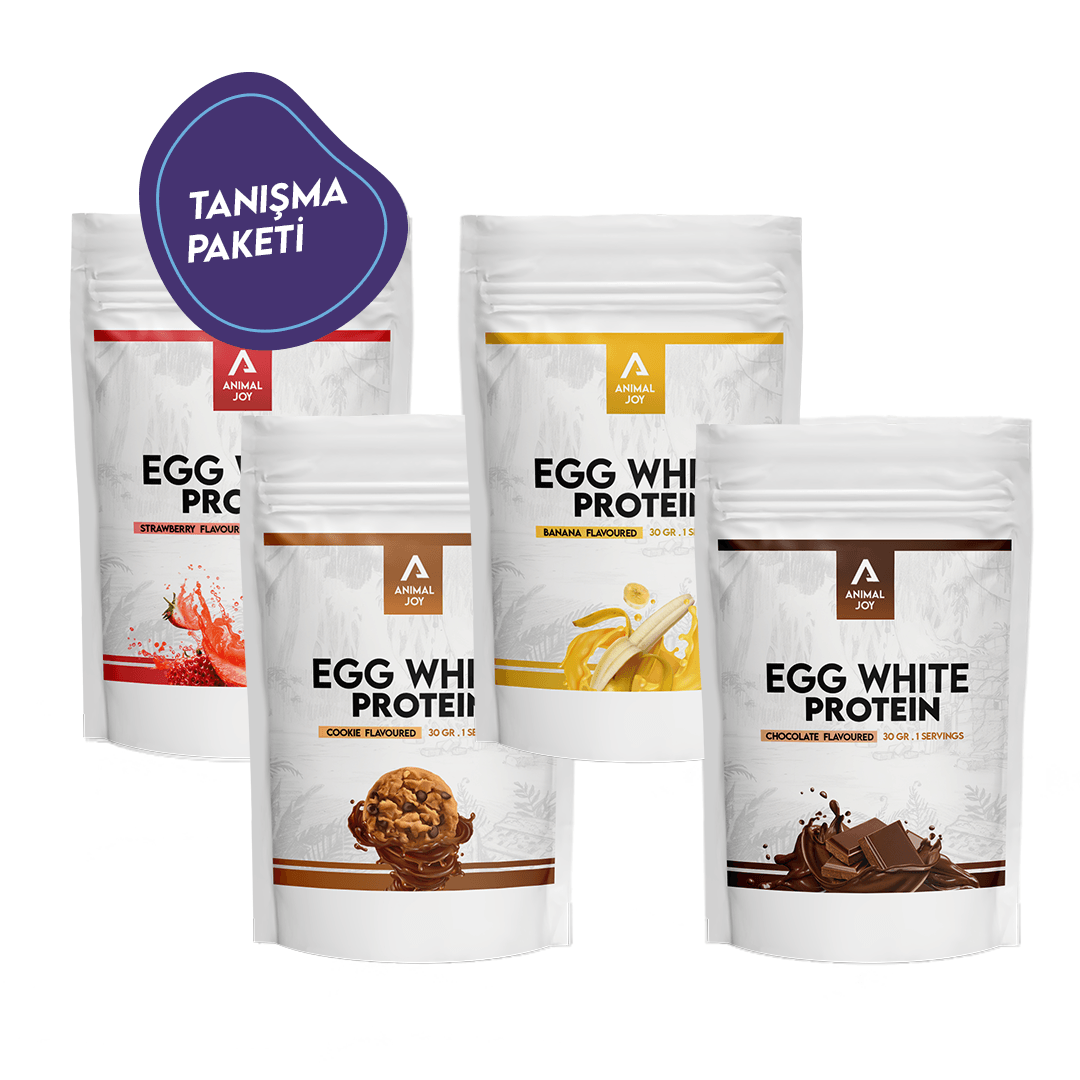 EGG WHITE TANIŞMA PAKETİ