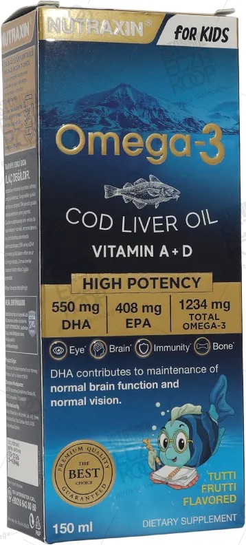 NUTRAXIN OMEGA 3 SURUP 150 ML