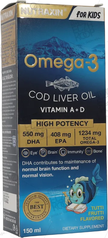 NUTRAXIN OMEGA 3 SURUP 150 ML