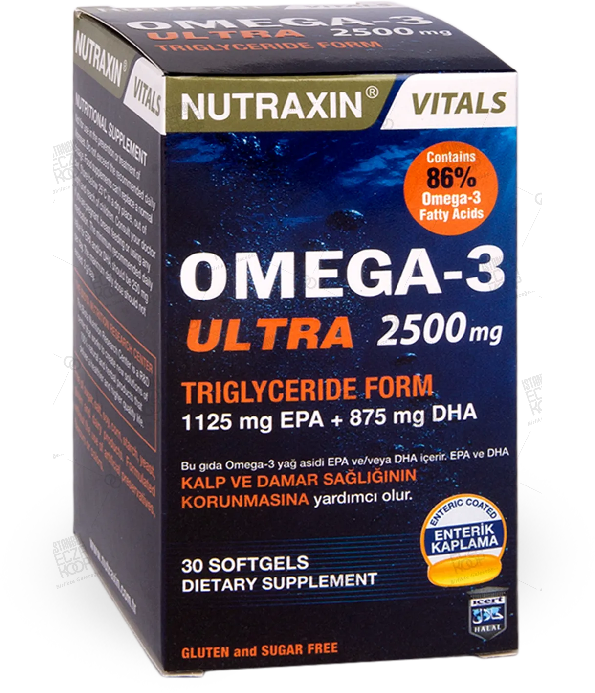 NUTRAXIN OMEGA3 ULTRA 2500MG 30 SOFT JEL