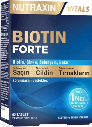 NUTRAXIN BIOTIN FORTE 60 Tablet