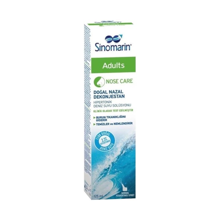 Wellcare Sinomarin Adult Yetişkinler İçin Burun Spreyi 125 ml
