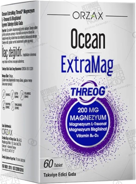 OCEAN EXTRAMAG THREOG 200 MG 60 TABLET
