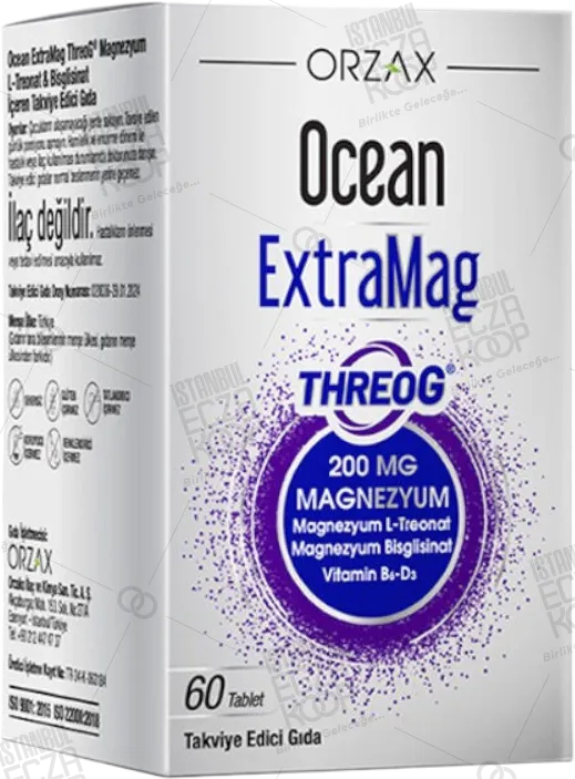 OCEAN EXTRAMAG THREOG 200 MG 60 TABLET